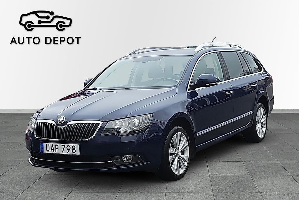 Skoda Superb 2.0 TDI 4x4 Drag, Skinn, Kamrem Bytt, Värmare