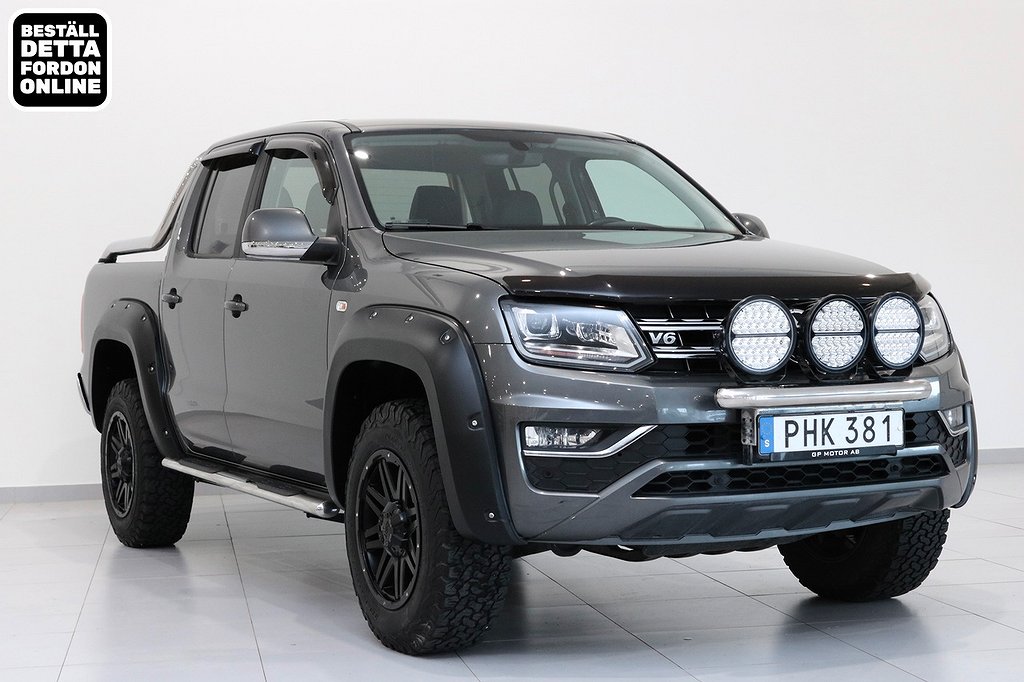 Volkswagen Amarok 3.0 V6 TDI 4M Aviater ii Värmare Drag Navi