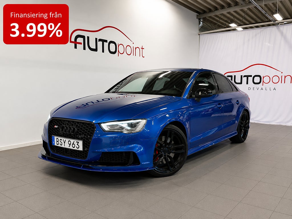 Audi S3 Sedan 2.0 TFSI quattro S Tronic 300hk Navi|B&O|SE UTR*