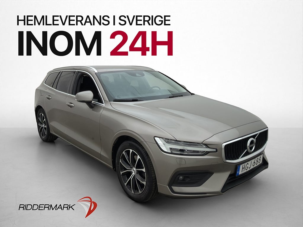 Volvo V60 D4 AWD 190hk Momentum VOC D-Värmare B-Kamera Navi
