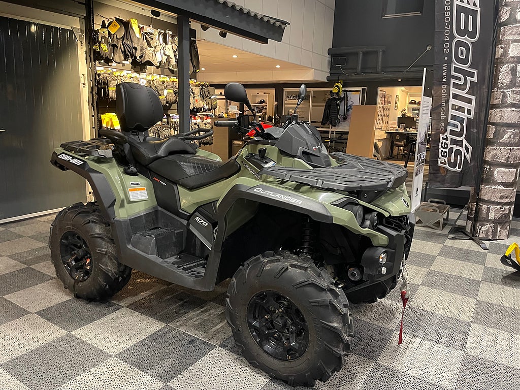 Can-Am Outlander 570 Max Pro -19 *1 ägare 72 mil* 