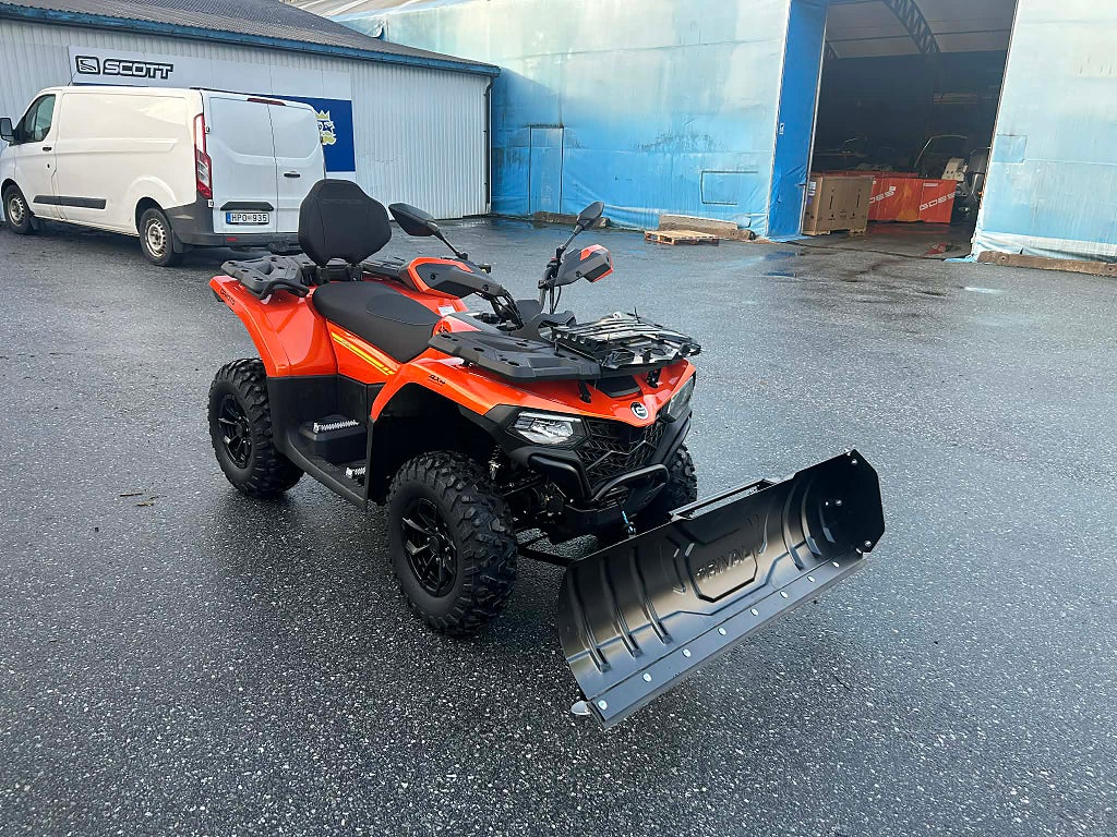 CFMOTO CFORCE 520 EPS, Lång Traktor B + Plogblad 
