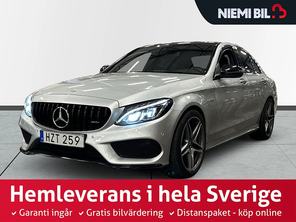 Mercedes-Benz C 450/C43 AMG 4MATIC Skinn/Navi/Burmester/Pano