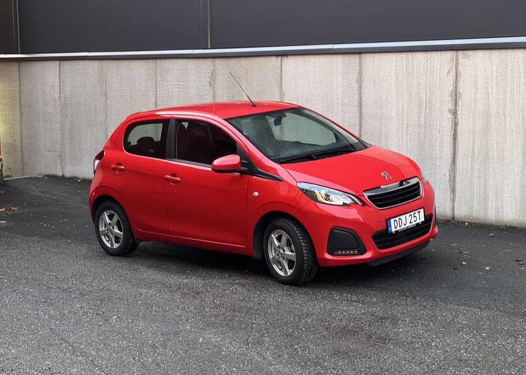 Peugeot 108 5-dörrar 1.0 VTi Euro 6