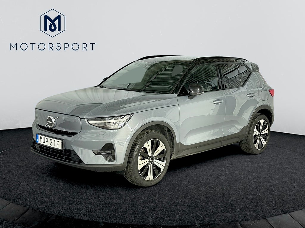 Volvo XC40 Recharge Plus Edition Drag Adap-farth Värmepump Kamera