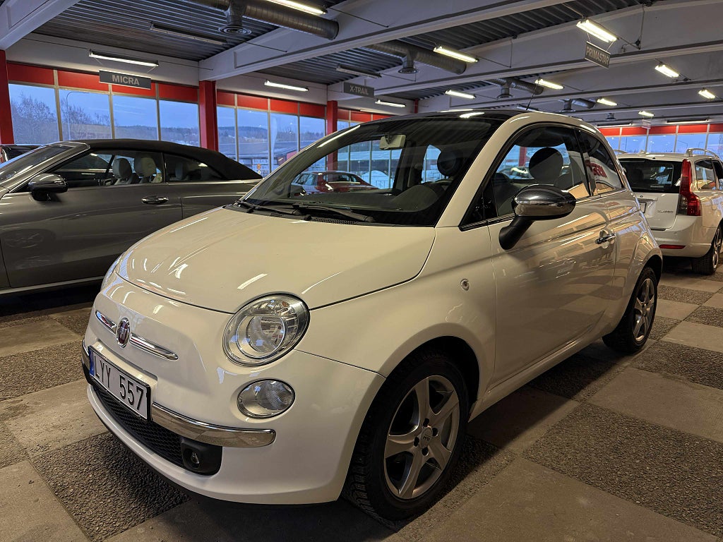 Fiat 500 1.2 8V Lounge Euro 5 / SoV-hjul