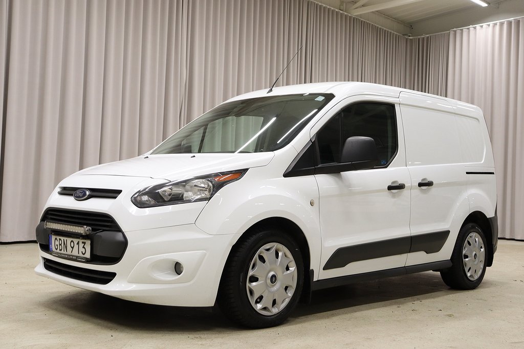 Ford Transit Connect X2-Sidodörr Inredning Drag Värmare Moms