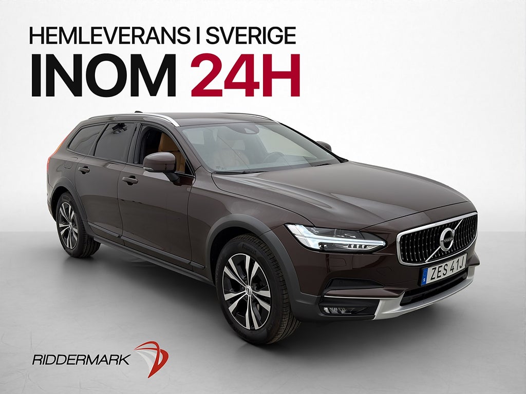 Volvo V90 Cross Country D4 AWD Advanced Skinn Värmare Drag