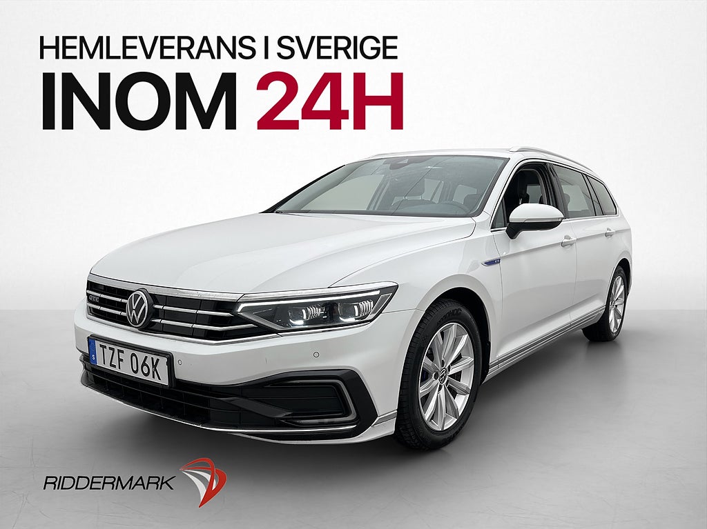 Volkswagen Passat GTE 1.4 TSI 218hk Drag Kamera CarPlay Navi