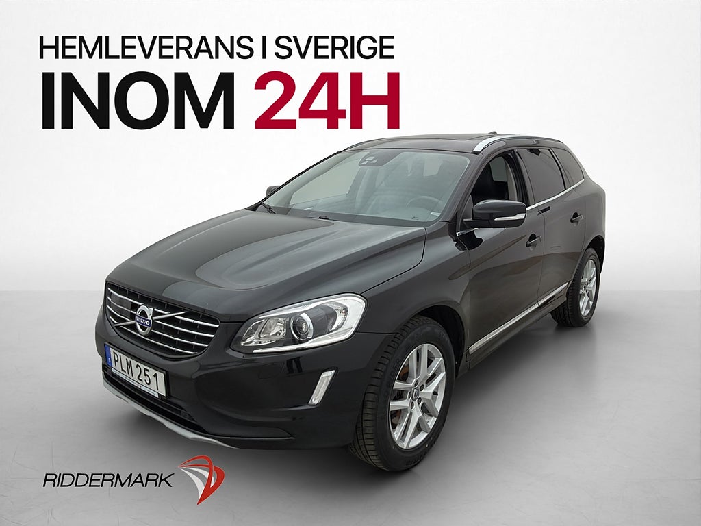Volvo XC60 D4 AWD Summum Classic Pano VOC Värm Kamera Drag