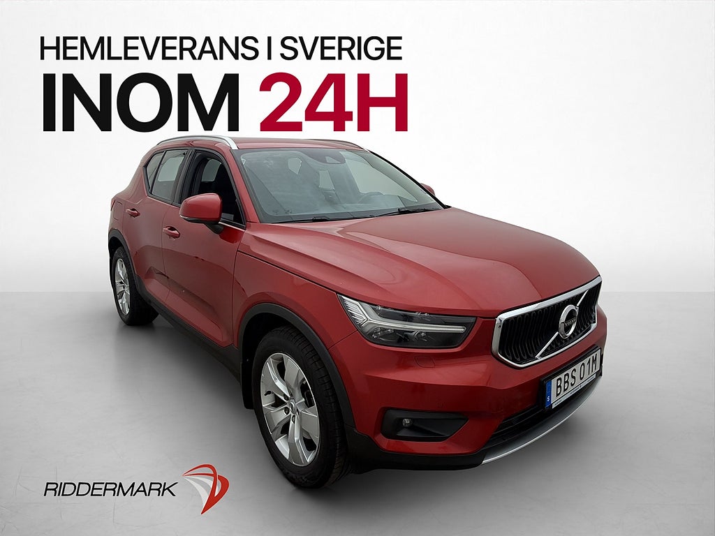 Volvo XC40 B4 AWD VOC P-Värmare H/K Kamera Drag Navi