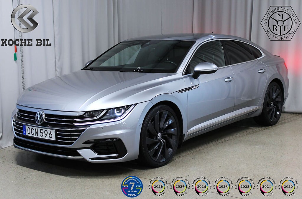 Volkswagen Arteon 2.0 TDI 190HK 4Motion GT R-Line, Värmare, Drag, Cockpit