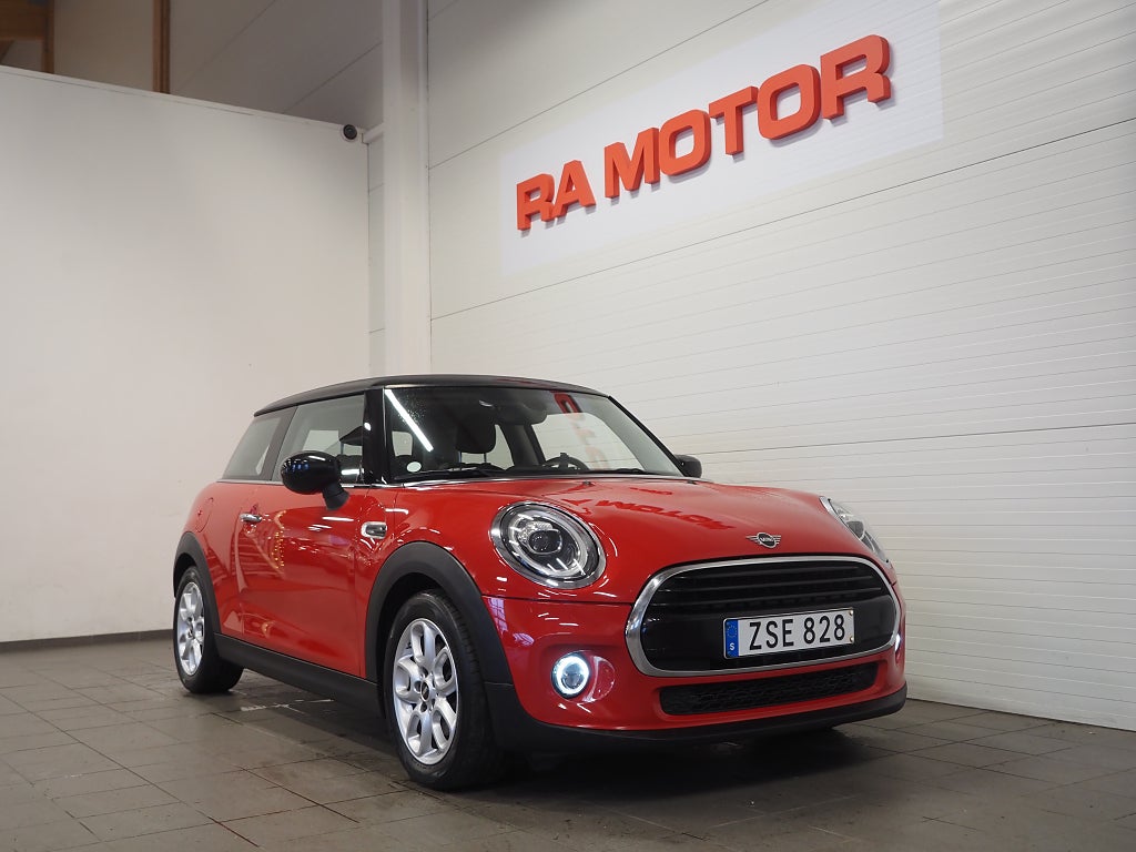 MINI Cooper 3-dörrars 136hk DCT Pepper II | Bluetooth | PDC | 2020