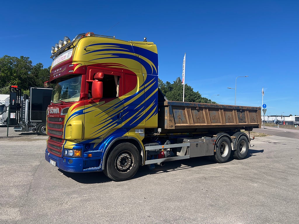 Scania R560 V8 6x4 Lastväxlare, Tandem