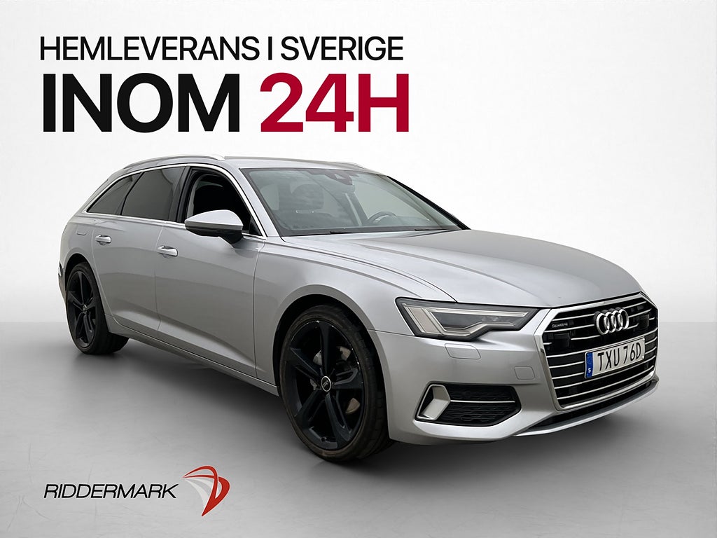 Audi A6 40 TDI Quattro Värmare Drag Sensorer Navi