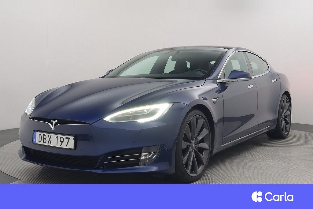 Tesla Model S 75D AWD Läder EAP Uppg.AP Pano V-Hjul