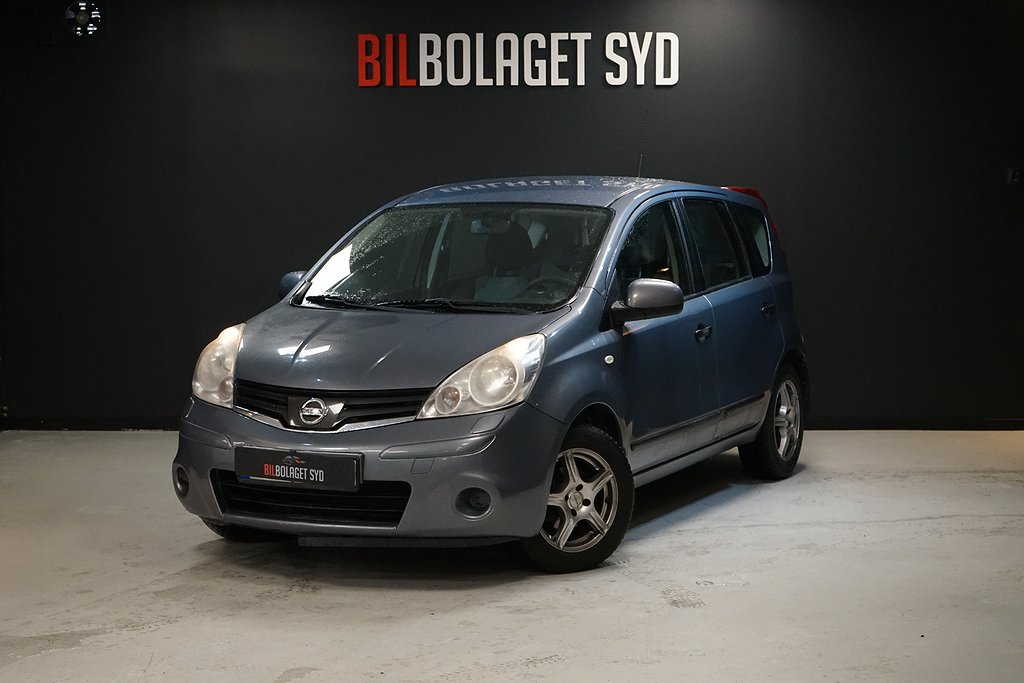 Nissan Note 1.6//Automat//Bränslesnål//Drag//NYBESIKTAD//