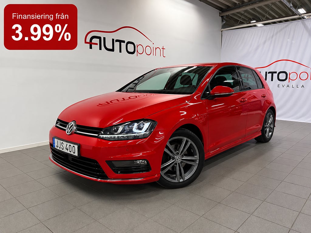 Volkswagen Golf 1.4 TSI 140hk DSG GT|R-Line|Drag|Bluetooth|Ny bes