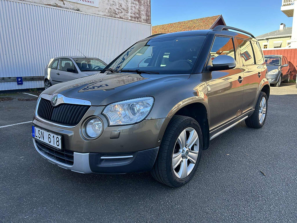 Skoda Yeti 1.8 TSI 160 hk 4x4 Experience Drag S/V NAVI Nybes