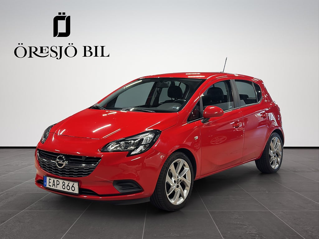Opel Corsa 5-dörrar 1.4 Enjoy Carplay PDC M-Värmare Nyservad 90hk