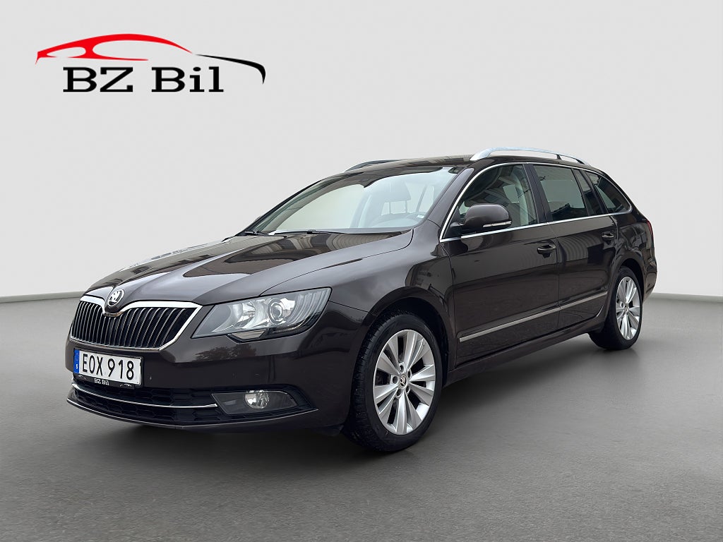 Skoda Superb Kombi 2.0 TDI 4x4 Elegance Värmare Drag 