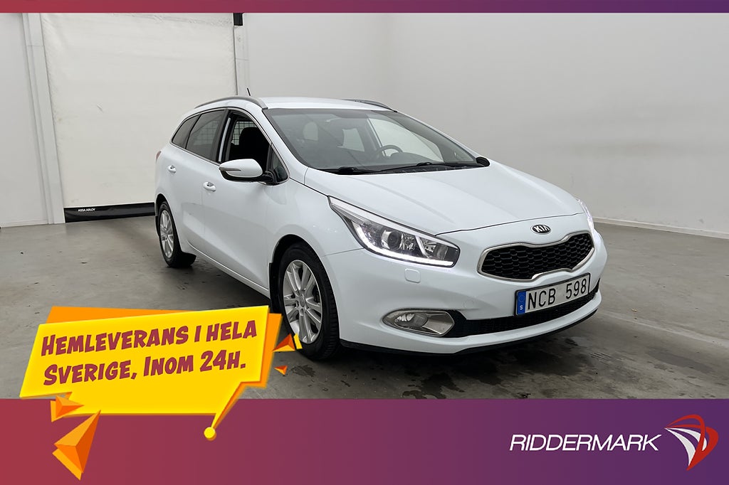 Kia Ceed SW 1.6 GDI 135hk Rattvärme P-sensorer 0.64 l/mil