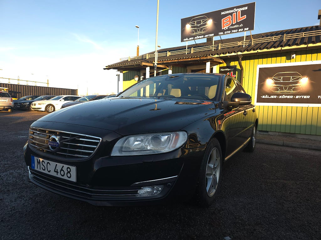 Volvo S80 D4 Geartronic Summum Euro 6. Kortege bil 2015