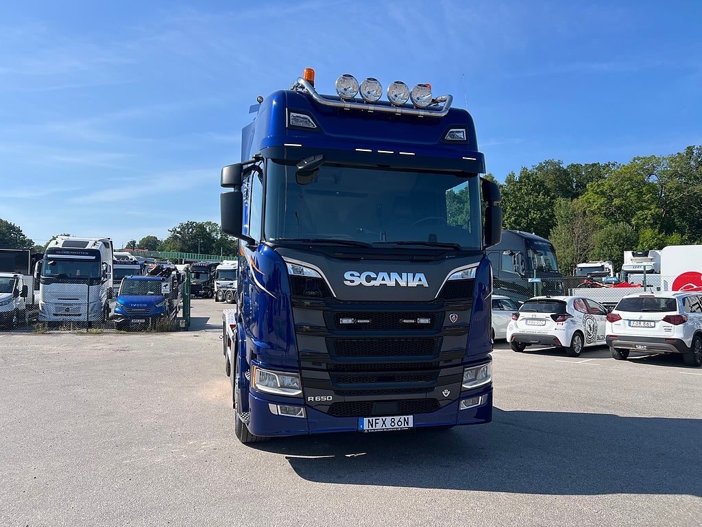 Scania R650 6x2 Lastväxlare, Euro 6