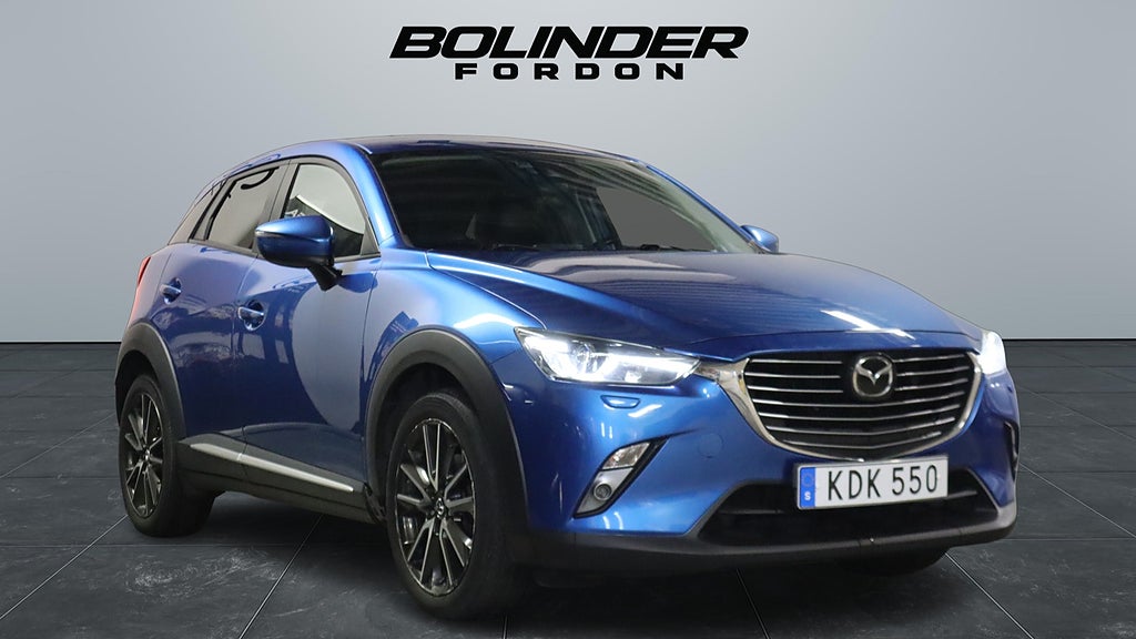 Mazda CX-3 2.0 SKYACTIV-G FULLSERVAD BESIKTIGAD B-KAMERA KAMKEDJA