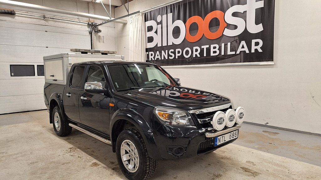 Ford Ranger Dubbelhytt 2.5 TDCi 4x4, Kåpa, 1 ägare!