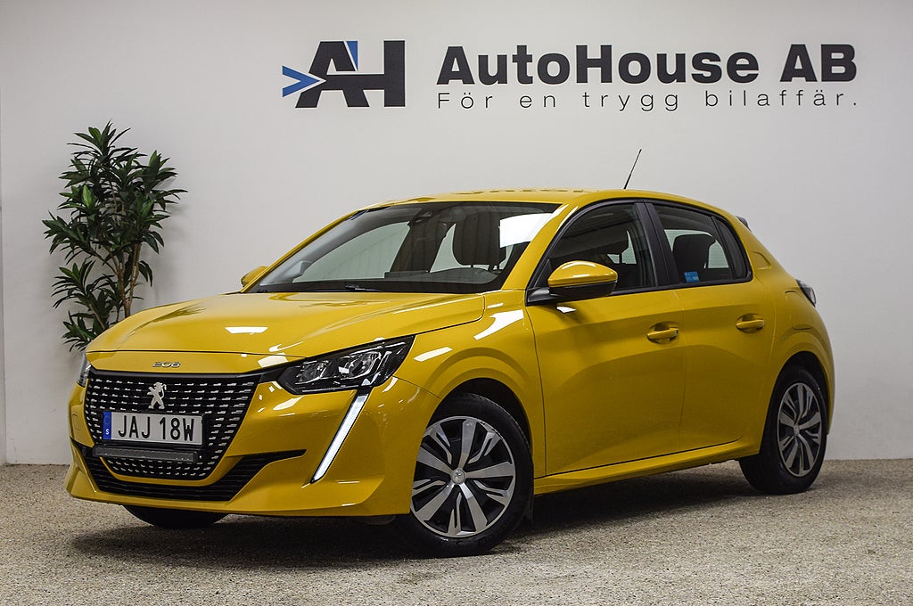 Peugeot 208 1.2 100HK Active P-Sensorer CarPlay Kamrem bytt