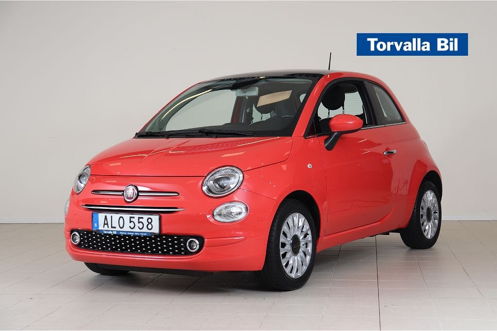 Fiat 500 1.2 Lounge 69hk +Vinterhjul *Kamrem bytt*