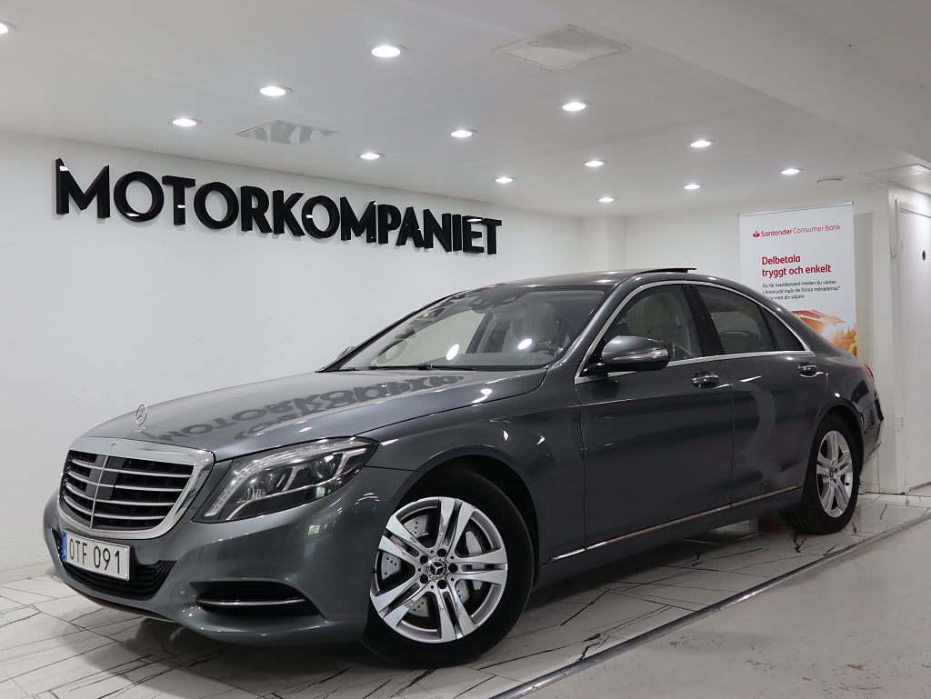Mercedes-Benz S 500 4MATIC Panorama 360° Kamera Navi Läder 2-Ägare