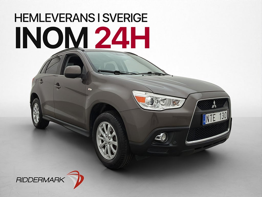 Mitsubishi ASX 1.6 MIVEC 117hk AS&G M/K Värmare ISOFIX