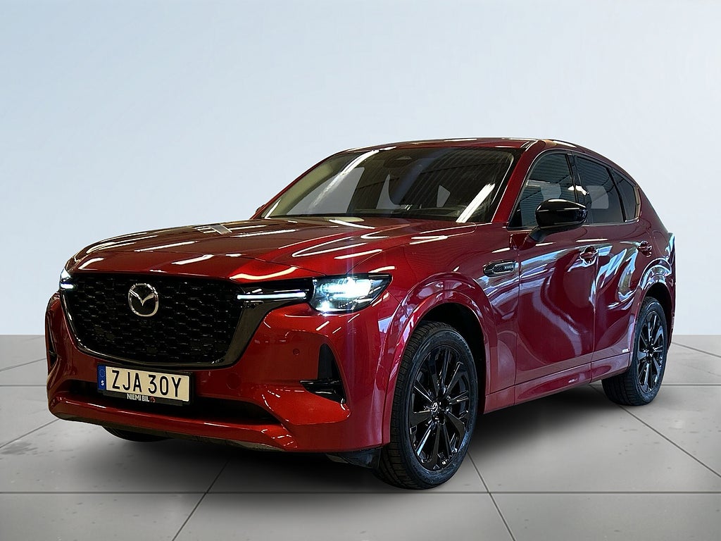 Mazda CX-60 PHEV 10-årsgarant/360-kamera/CarPlay/Adaptiv fart/BOSE/