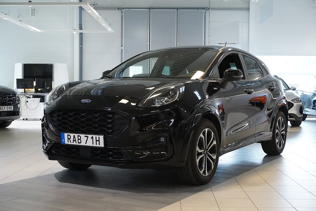 Ford Puma 1.0 EcoBoost E85 Manuell, 125hk St-Line,1.0 MHEV