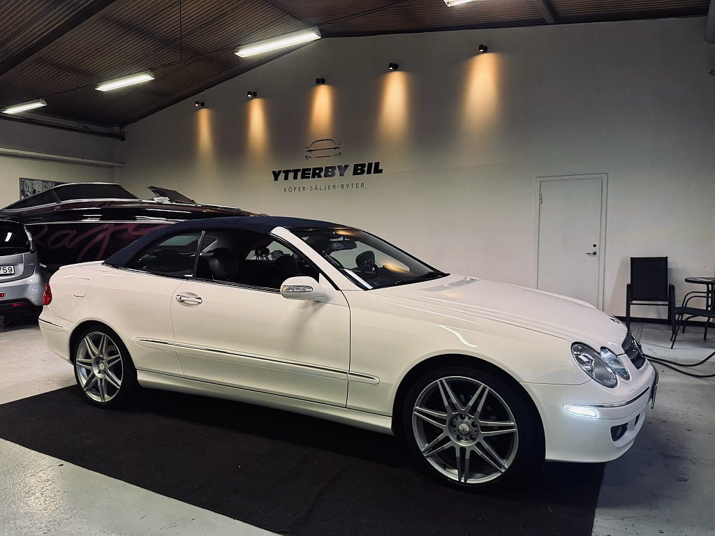 Mercedes-Benz CLK 350 Cabriolet 7G-Tronic Elstolar Skinn Backkamera