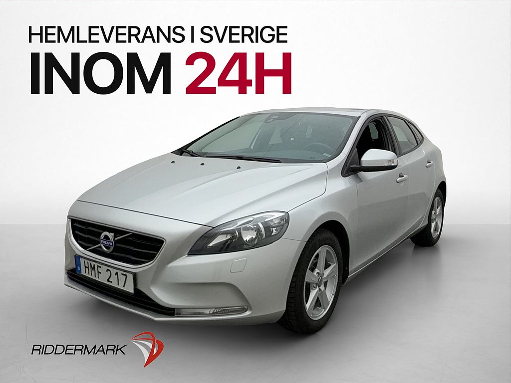 Volvo V40 D2 115hk Värmare Dragkrok Sensorer Bluetooth