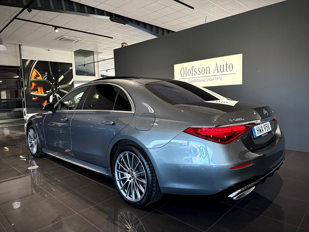 Mercedes-Benz S 580 e 4MATIC L AMG Burmester® High-End 4D Full utr! - bild 2