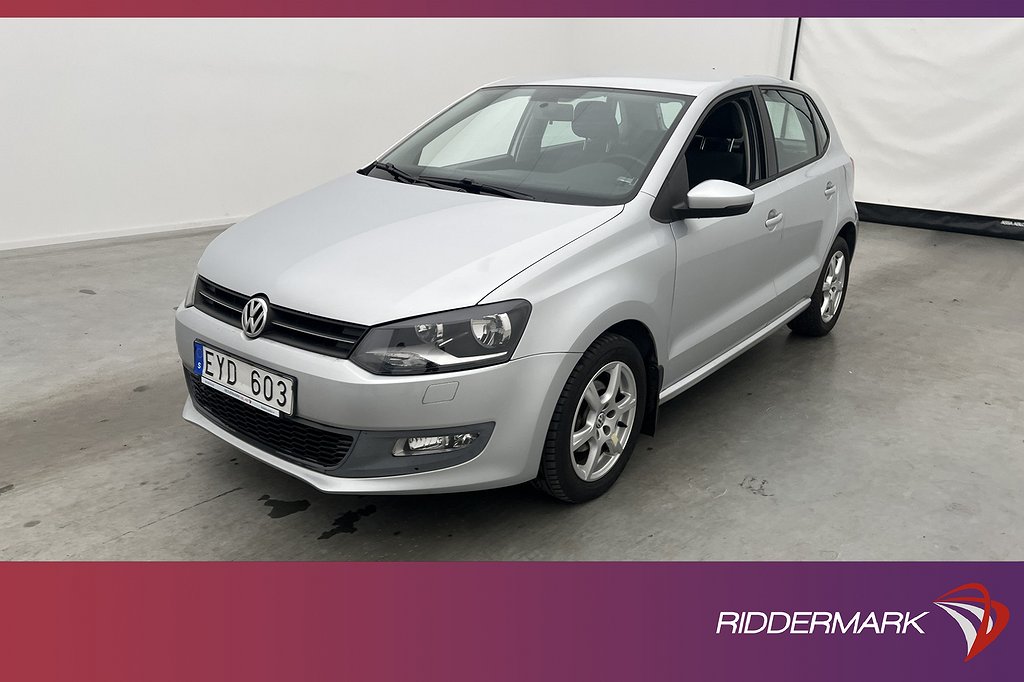 Volkswagen Polo 1.4 86hk Comfortline Sensorer Farthållare