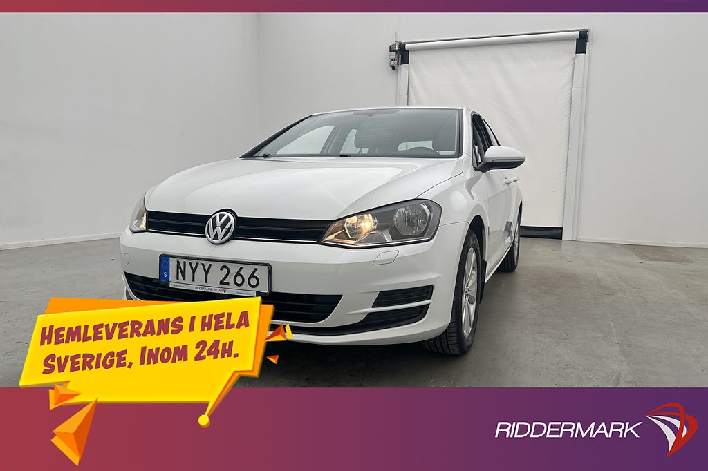 Volkswagen Golf 1.2 TSI 110hk Apple CarPlay Adaptiv-farth
