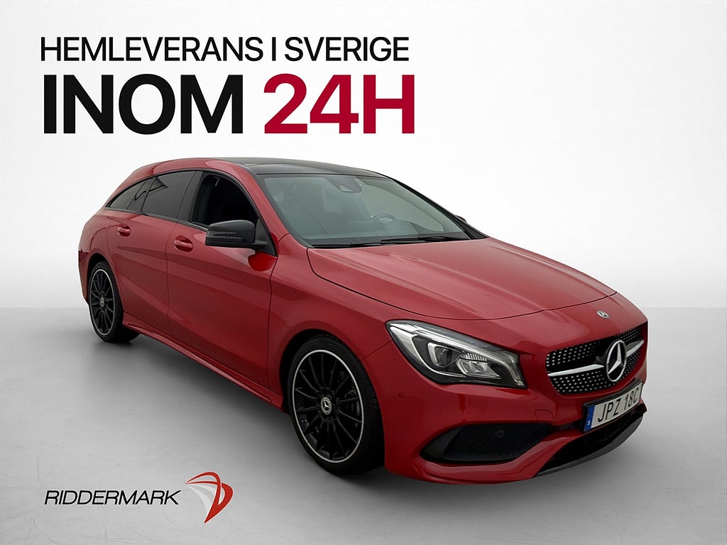 Mercedes-Benz CLA SB 180 AMG Pano Kamera CarPlay 122hk