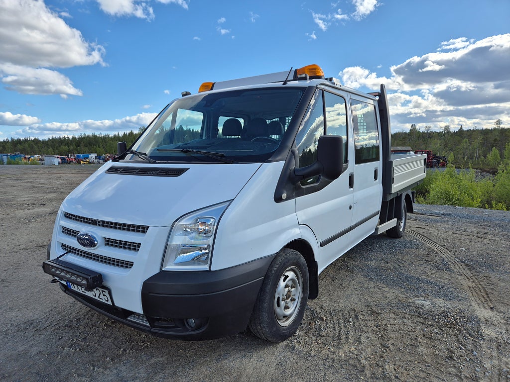 Ford transit T300 Dubbelhytt Flak Ledramp Drag Varselljus Mok Sov