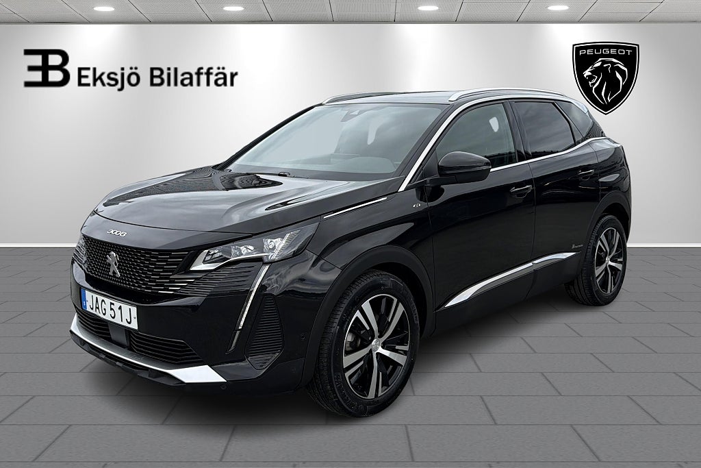 Peugeot 3008 PureTech 130hk Automat GT Line *Kamera, GPS, PDC*