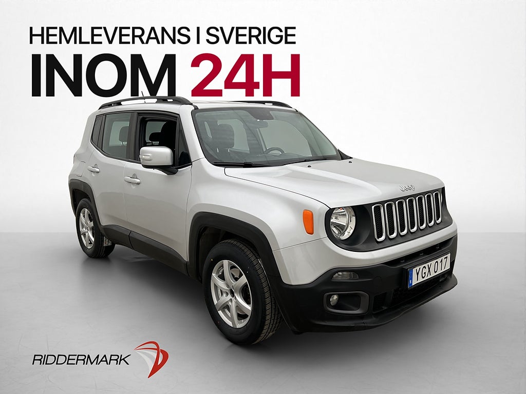 Jeep Renegade 1.4 140hk Longitude Sensorer Rattvärme