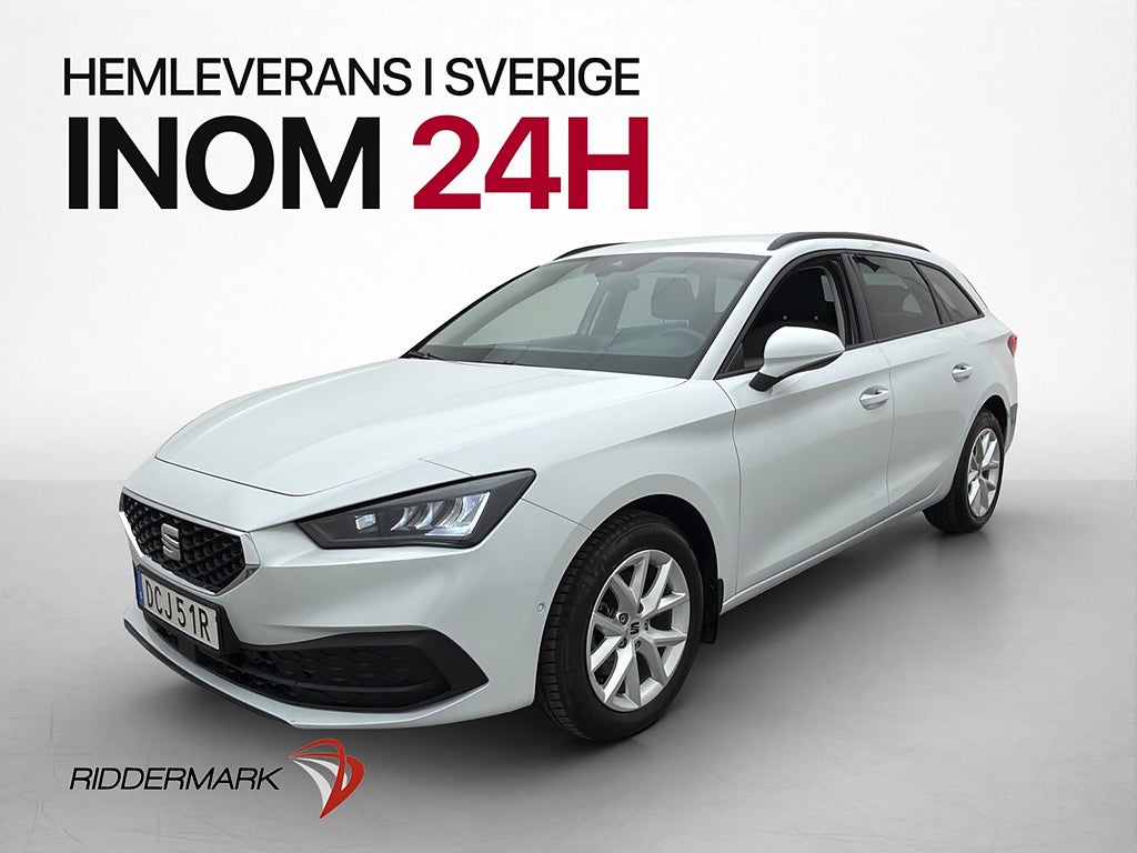 Seat Leon ST 1.5 eTSI 150hk Style Cockpit Kamera Drag MOMS