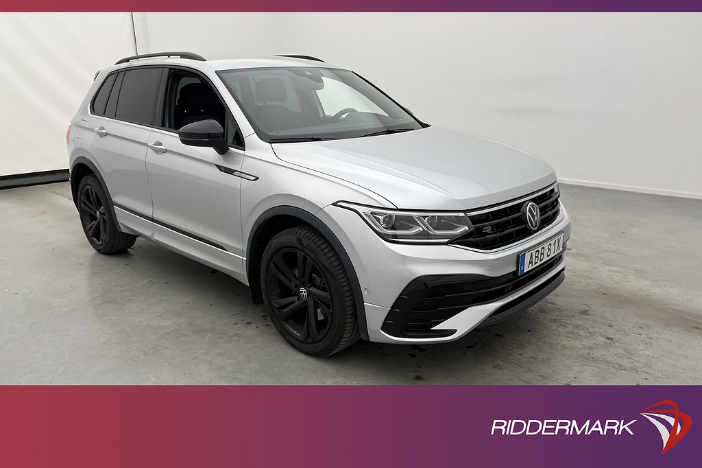 Volkswagen Tiguan 4M R-Line Black Cockpit P-Värm Matrix Drag