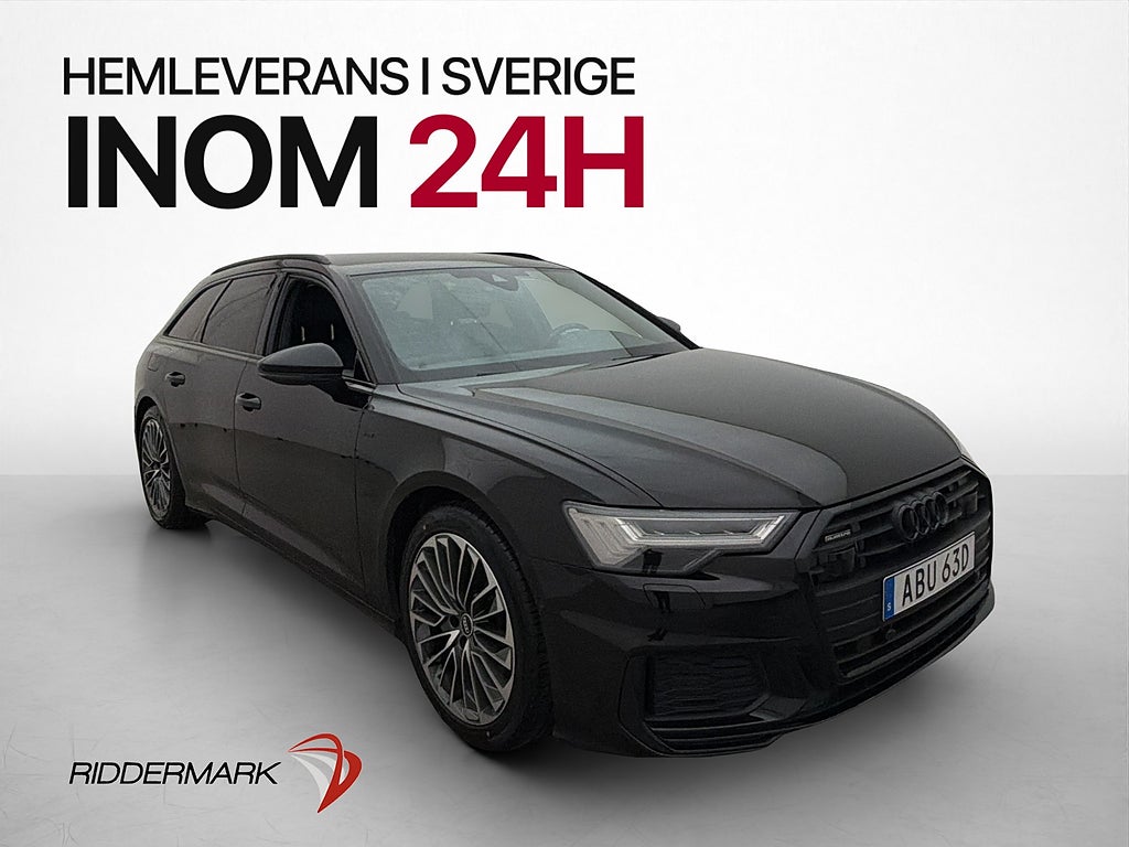Audi A6 55 TFSI e Q S line Cockpit B&O Kamera Matrix Värmare