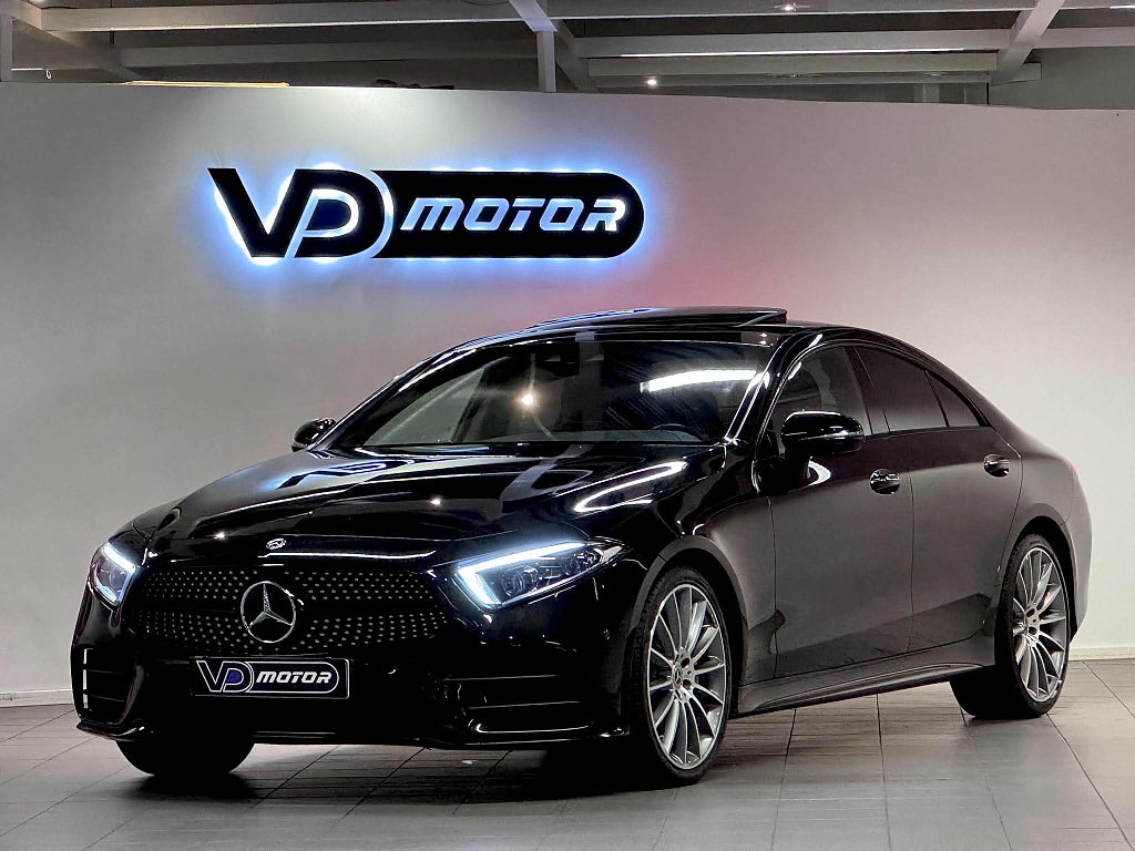 Mercedes-Benz CLS 450 4M AMG Taklucka 360° Burmester Värmare Navi  367hk