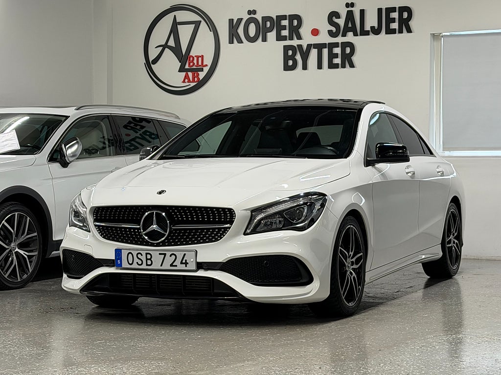 Mercedes-Benz CLA 200 d 7G-DCT AMG Line Panorama KAMERA  LÅGMIL